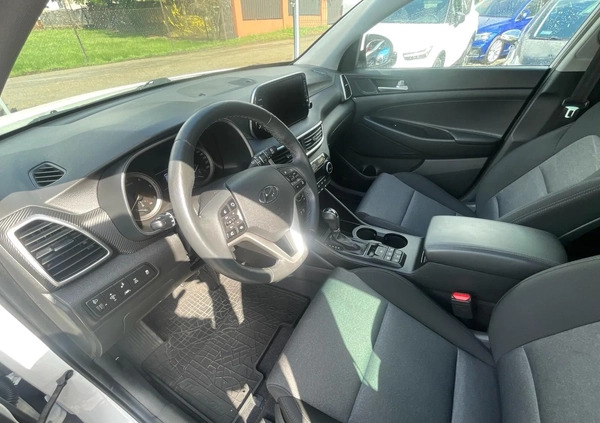 Hyundai Tucson cena 99900 przebieg: 39200, rok produkcji 2019 z Pogorzela małe 466